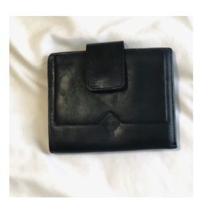 Vintage Black Leather Wallet